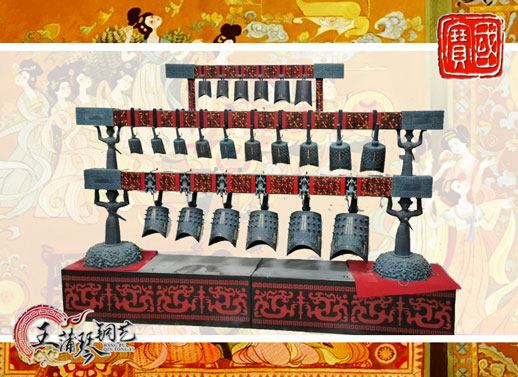 22件C型編鐘、小型演奏級、F調(diào)主旋律